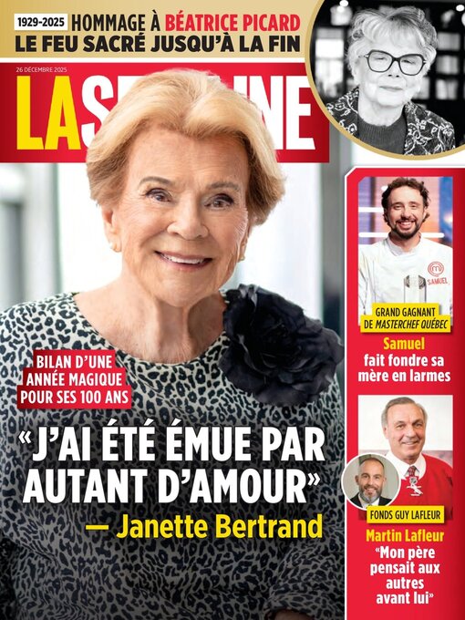 Title details for La Semaine by TVA Publications Inc. - Available